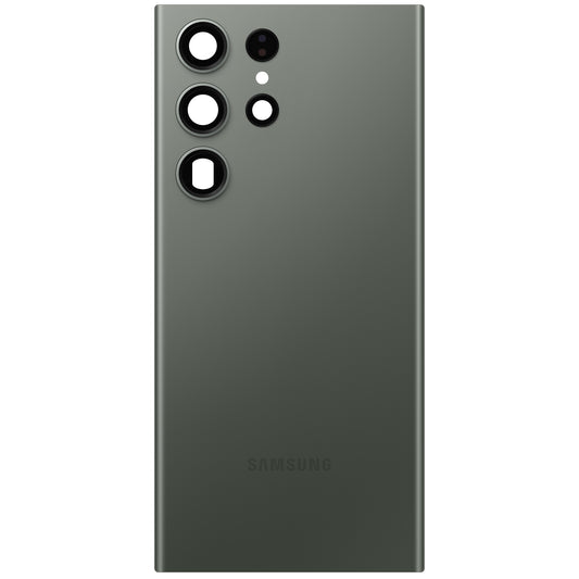 Batteridæksel Samsung Galaxy S23 Ultra S918, Grøn, Servicepakke GH82-30400C