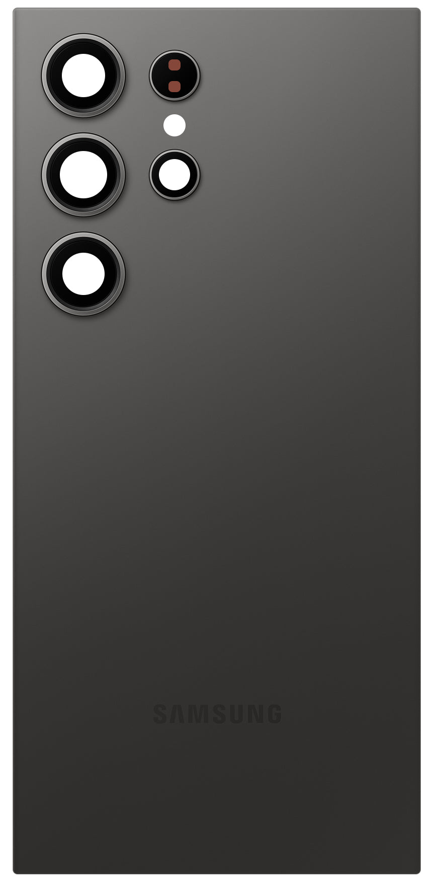 Batteridæksel Samsung Galaxy S24 Ultra S928, Sort (Titanium Black), Servicepakke GH82-33349B