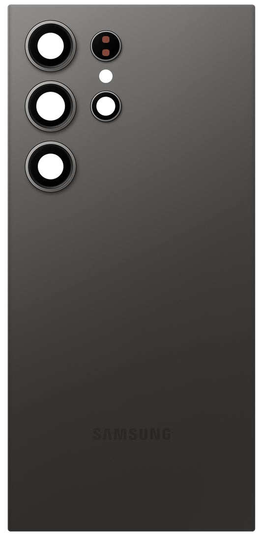 Batteridæksel Samsung Galaxy S24 Ultra S928, Sort (Titanium Black), Servicepakke GH82-33349B