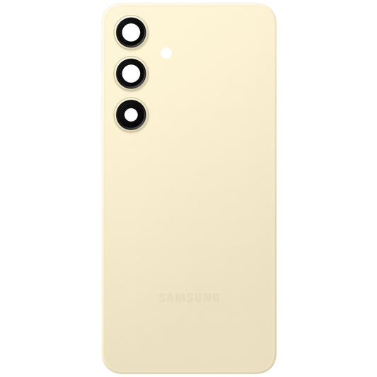 Batteridæksel Samsung Galaxy S24+ S926, Beige (Amber Yellow), Servicepakke GH82-33275D
