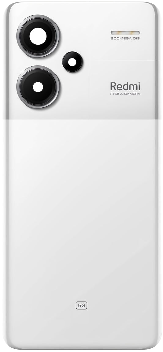 Batteridæksel Xiaomi Redmi Note 13 Pro+, Hvid (Moonlight White), Service Pack 560033N16U00