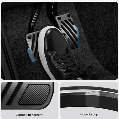 Spigen Line Design TO200P Pedal Covers til Tesla Y / 3 ACP11627