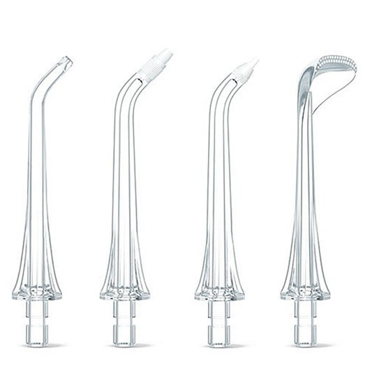Reservehoved til Bitvae C2 / F30 / 204 mundskylleapparat, sæt med 4 stk., transparent