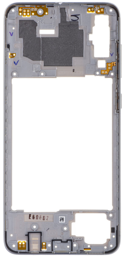 Samsung Galaxy Galaxy A70 A705 Half Case, Silver