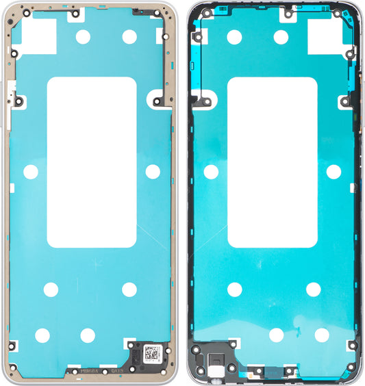 Midtercover Oppo A5 4G, Sølv (Mist White), Service Pack 612118001142