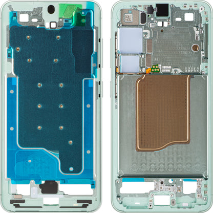 Midterkabinet Samsung Galaxy S25 S931, Grøn (Mint), Servicepakke GH82-36328B