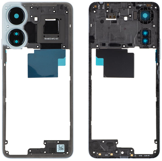 Mellemkabinet Xiaomi Redmi 13C NFC, Blå, Servicepakke 560001C3UN00