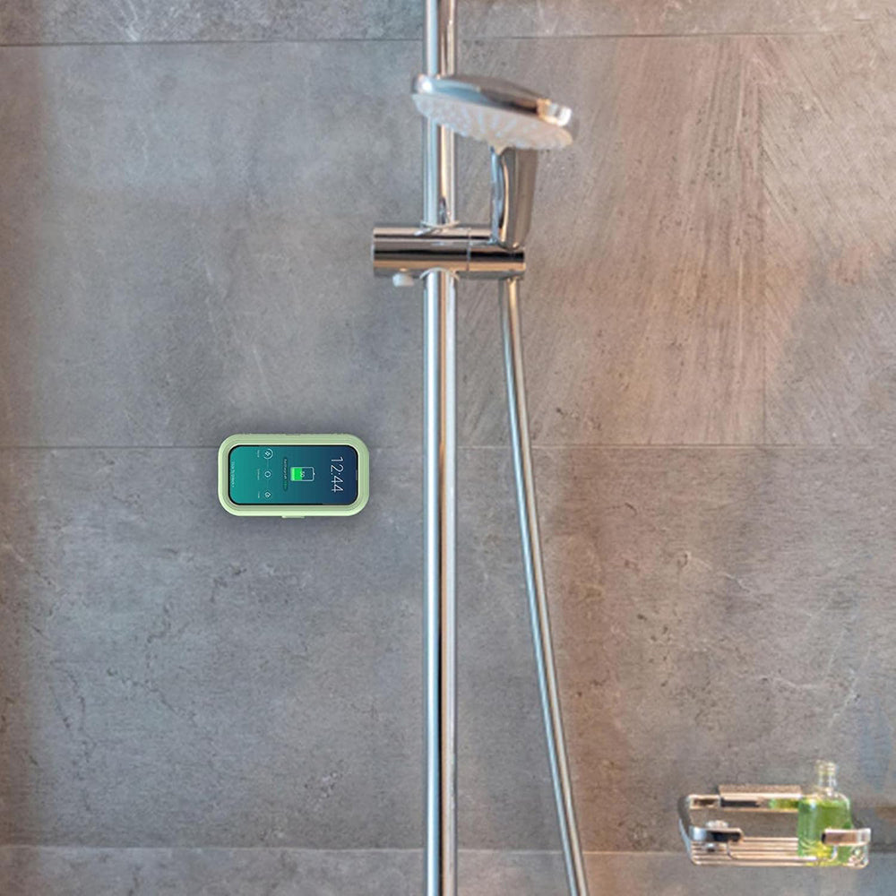 Techsuit LC-999 Wall Case with Touch Membrane for Phone, Waterproof, White Gold