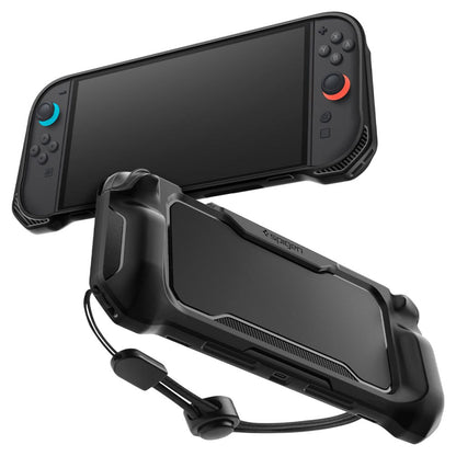 Spigen Rugged Armor Beskyttelsescover til Nintendo Switch 2, Sort ACS09075