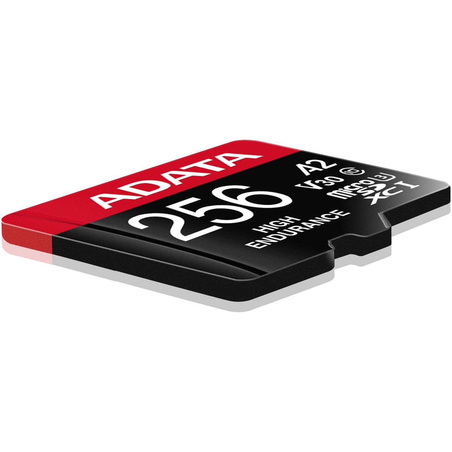 Hukommelseskort microSDXC Adata High Endurance, 256Gb, Klasse 10 / UHS-1 U3, Med Adapter AUSDX256GUI3V30SHA2-RA1