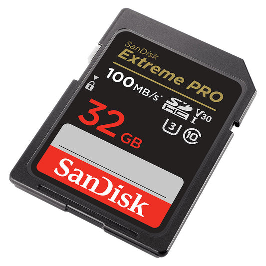 SDHC-hukommelseskort SanDisk Extreme Pro, 32Gb, Klasse 10 / UHS-1 U3 SDSDXXO-032G-GN4IN