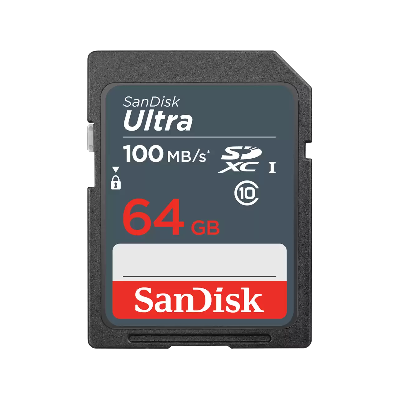 SanDisk Ultra SDXC Memory Card, 64GB, Class 10 SDSDUNR-064G-GN3IN