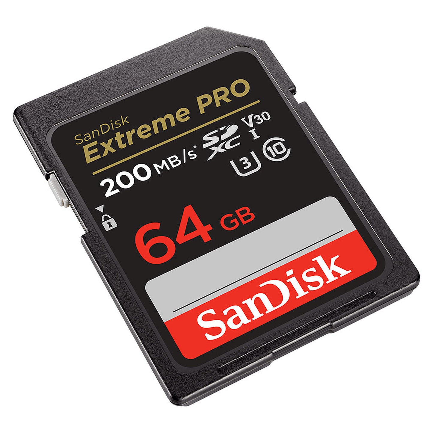 SDXC-hukommelseskort SanDisk Extreme Pro, 64Gb, Klasse 10 / UHS-1 U3 SDSDXXU-064G-GN4IN