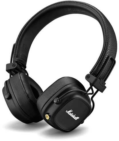 Handsfree Bluetooth Marshall Major IV, A2DP, Sort