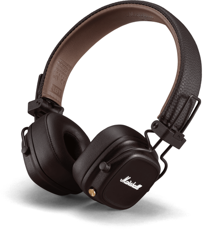 Handsfree Bluetooth Marshall Major IV, A2DP, Brun