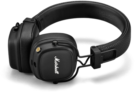Handsfree Bluetooth Marshall Major IV, A2DP, Sort