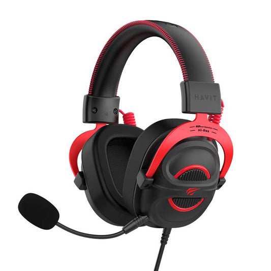 Gaming Headset 3.5mm HAVIT H2002E Pro, 2m, Sort