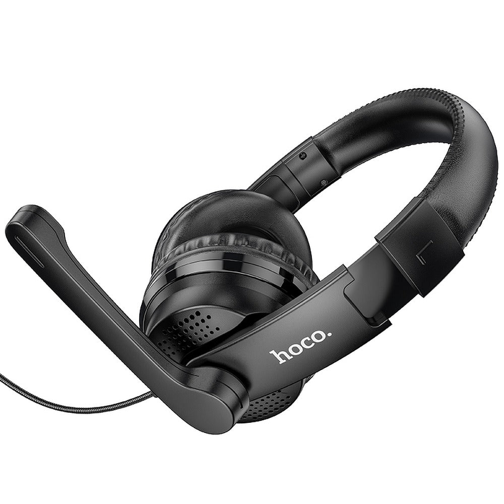 Gaming Headset 3,5 mm HOCO W103, Sort