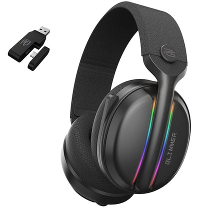 Gaming Headset Wireless Proove Glimmer, RGB, BT / Wi-FI / Wired, Sorte WHGL00022001