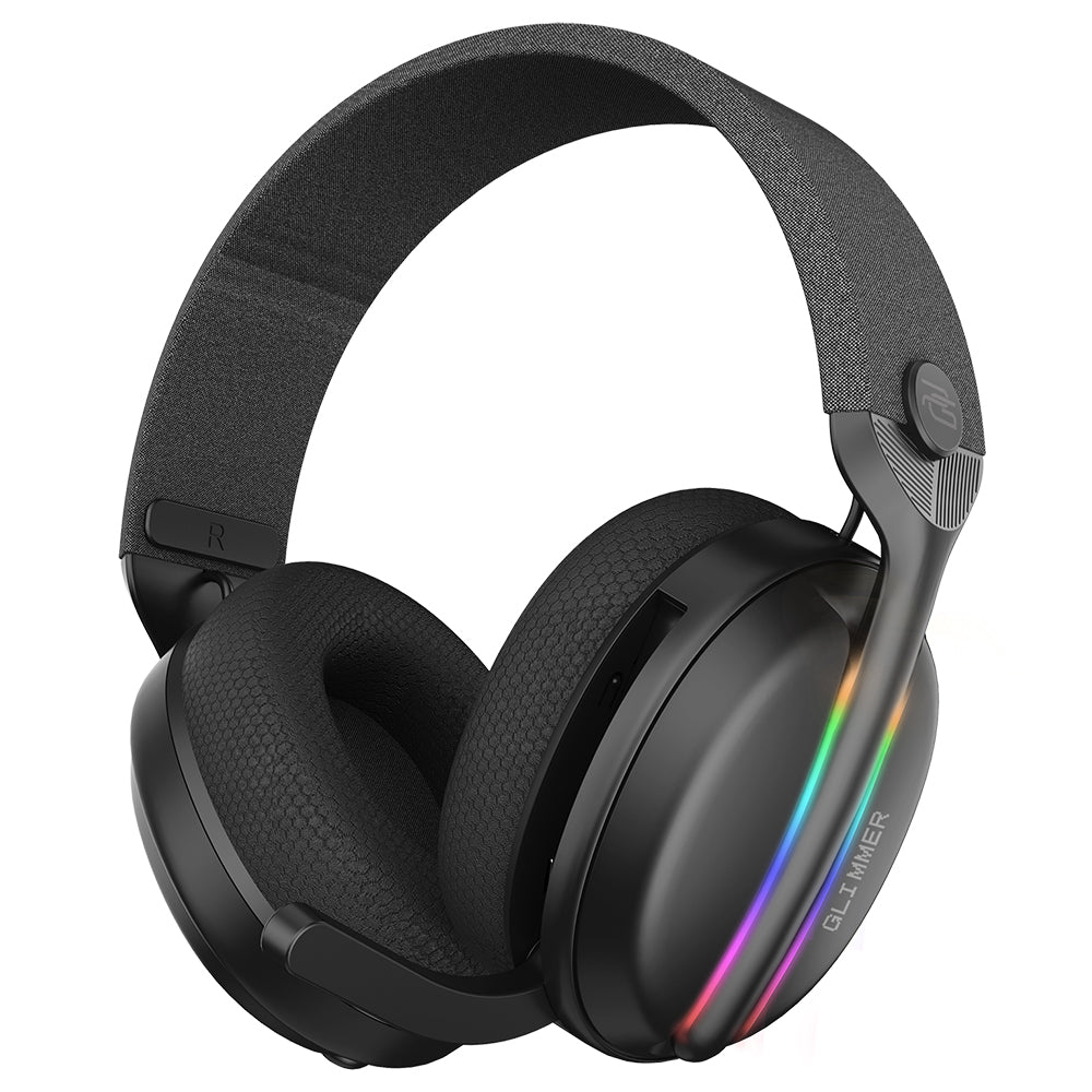 Gaming Headset Wireless Proove Glimmer, RGB, BT / Wi-FI / Wired, Sorte WHGL00022001