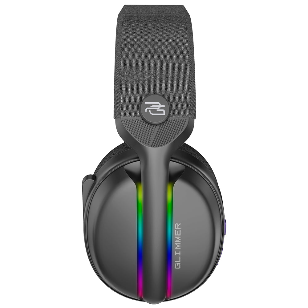 Proove Glimmer Wireless Gaming Headphones, RGB, BT / Wi-Fi / Wired, Black Purple WHGL00022016