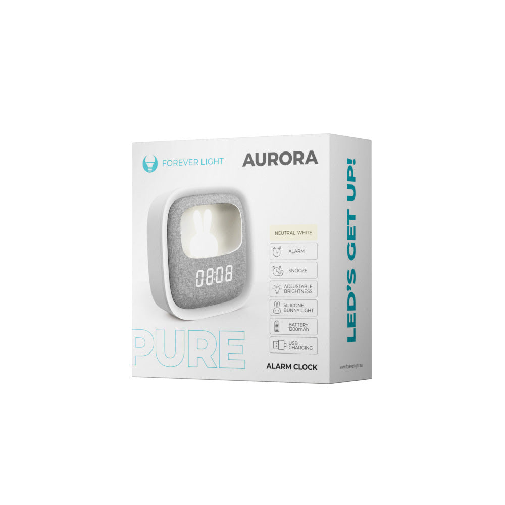 Digitalt ur Forever Pure FNL-06 Aurora, Hvid