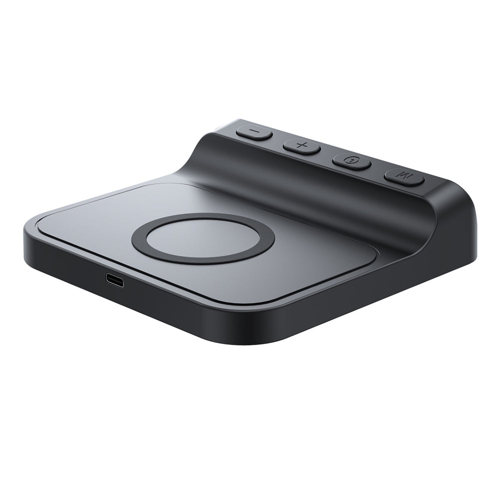 HAVIT W3031 Digitalur med Trådløs Qi-opladning, Sort