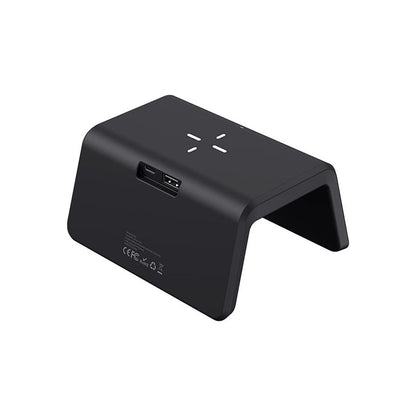 Digitalt ur HAVIT W320 med trådløs QI-opladning, Sort