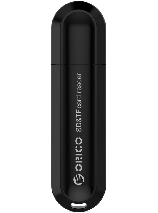USB 3.0 Kortlæser Orico CRS21, SD - microSD, Sort
