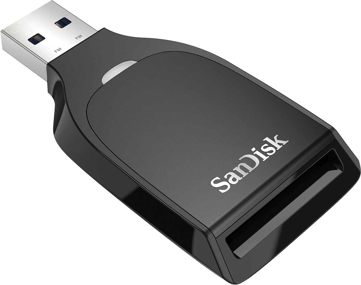 USB 3.0 SanDisk Kortlæser, SD, Sort SDDR-C531-GNANN