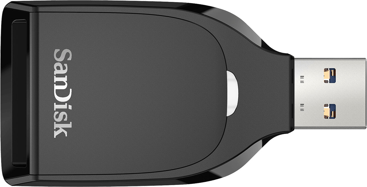 USB 3.0 SanDisk Kortlæser, SD, Sort SDDR-C531-GNANN