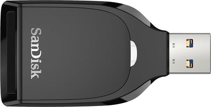 USB 3.0 SanDisk Kortlæser, SD, Sort SDDR-C531-GNANN
