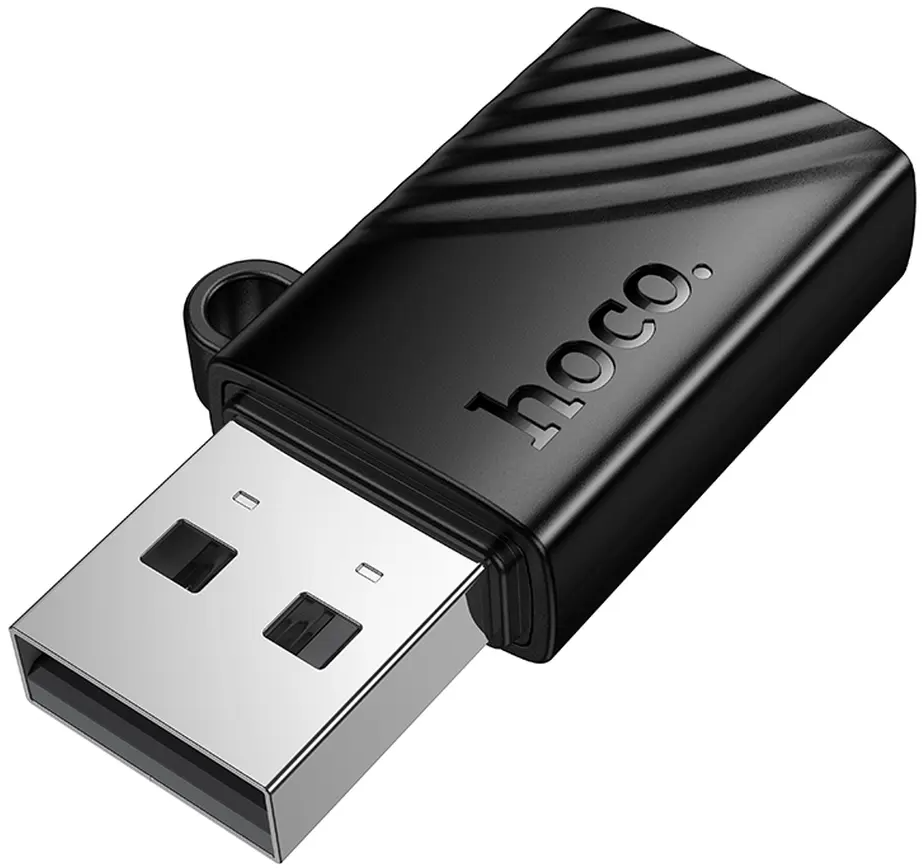 USB-kortlæser HOCO HB53, microSD, Sort