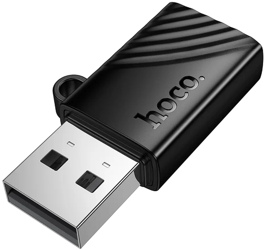 USB-kortlæser HOCO HB53, microSD, Sort
