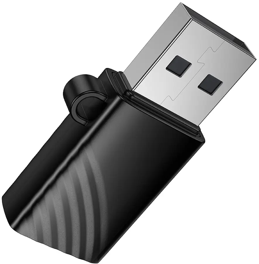USB-kortlæser HOCO HB53, microSD, Sort