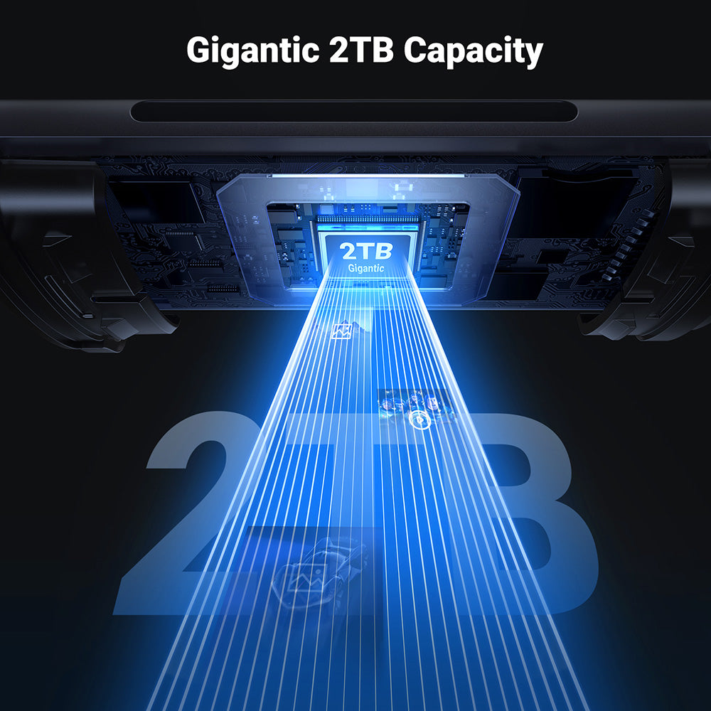 USB / USB-C Kortlæser UGREEN CM185, SD - microSD, Grå