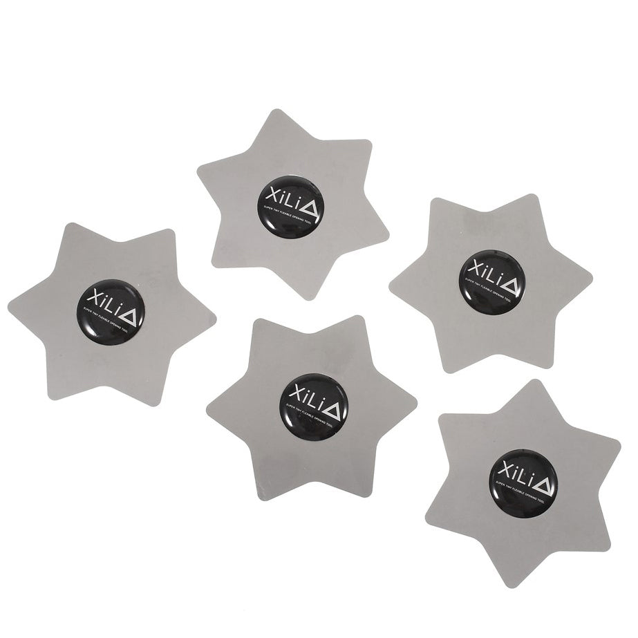 Metallisk Clips Xili Hexagon, Sæt med 5 stk