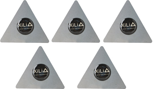 Metallclips Xili Triangle, sæt med 5 stk