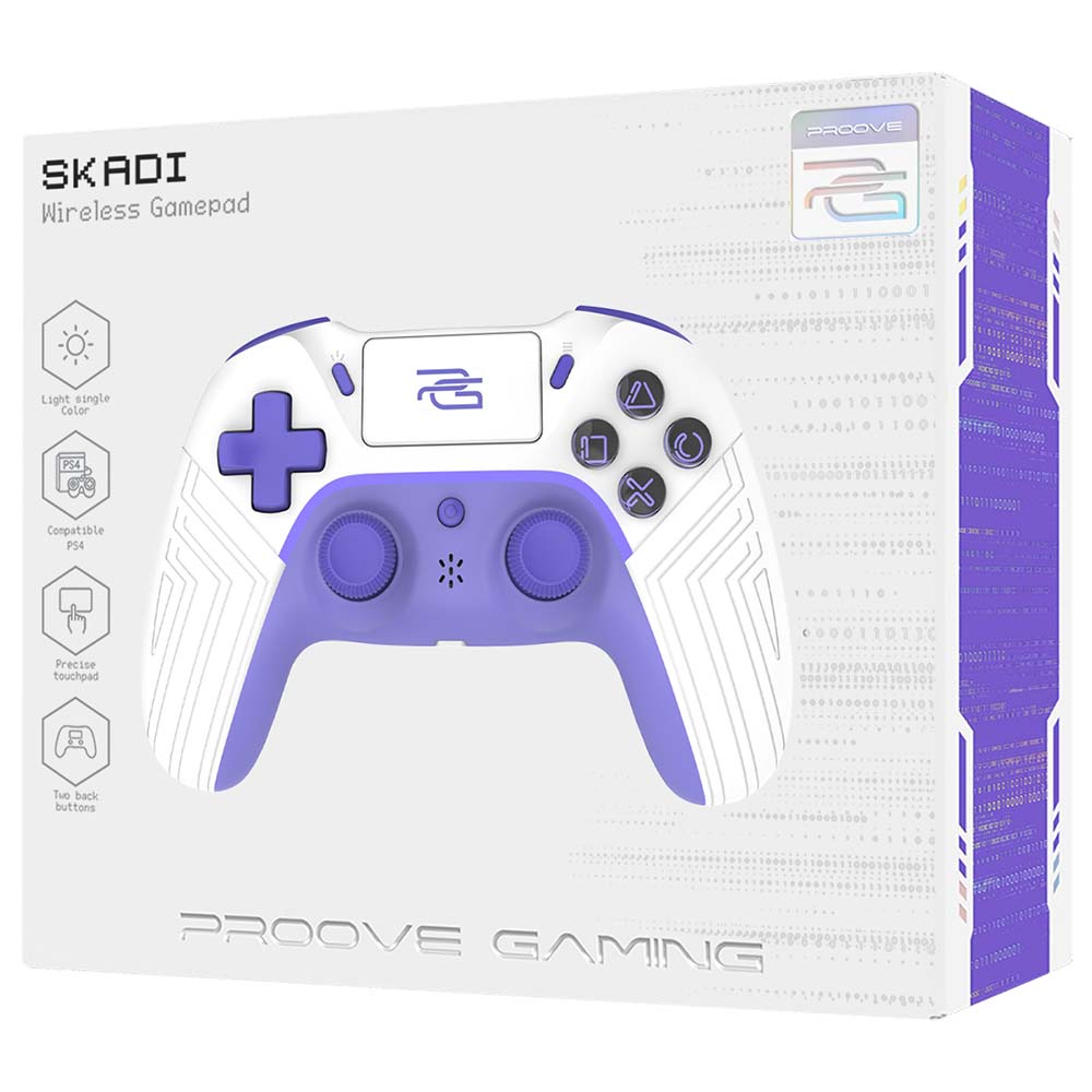 Proove Skadi Controller, White Purple WGSK00022016