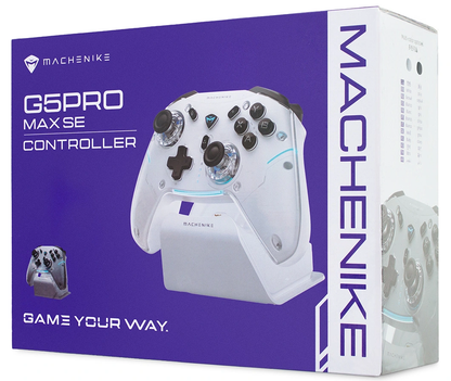 Machenike G5Pro Max-controller med opladningsstation, grå