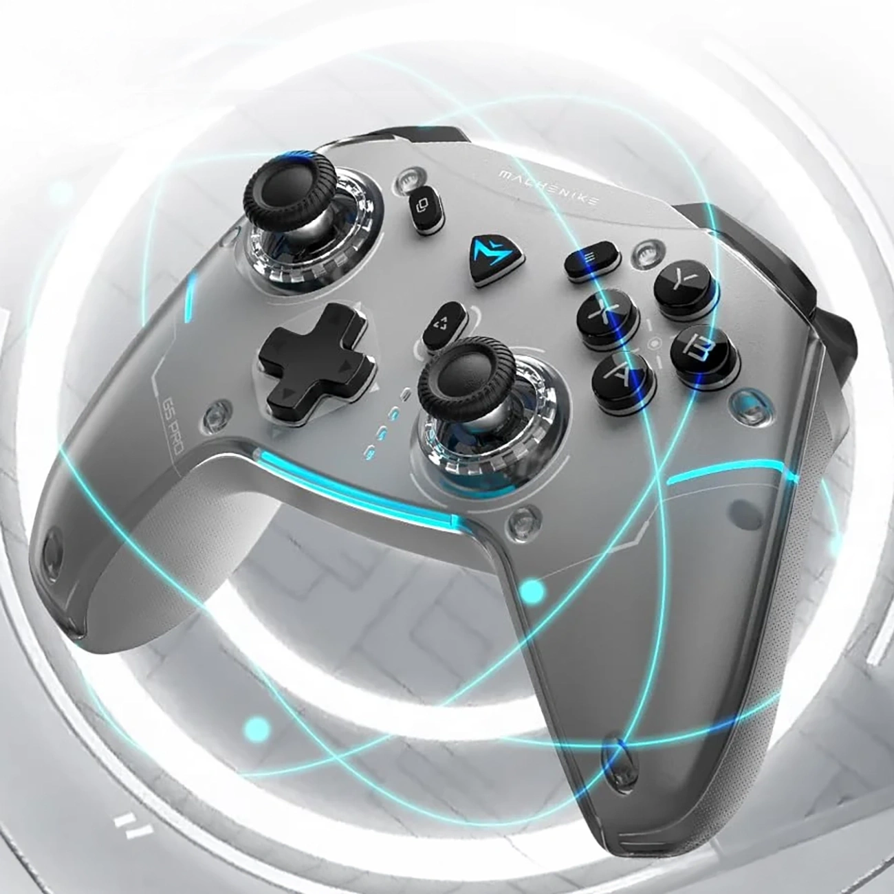 Machenike G5Pro Max-controller med opladningsstation, grå