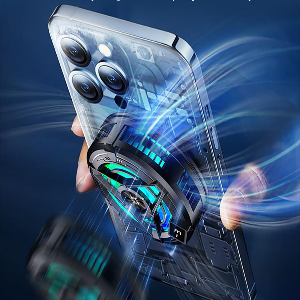 Gaming Telefon Cooler Techsuit SL17, Sort