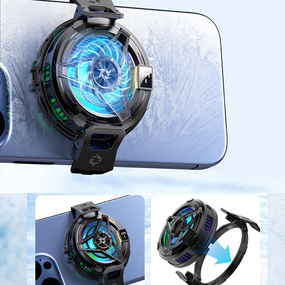 Gaming Telefon Cooler Techsuit SL17, Sort