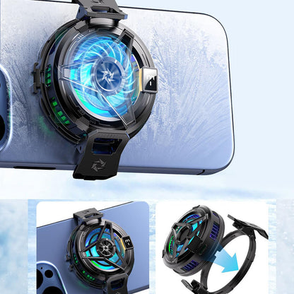 Gaming Telefon Cooler Techsuit SL17, Sort