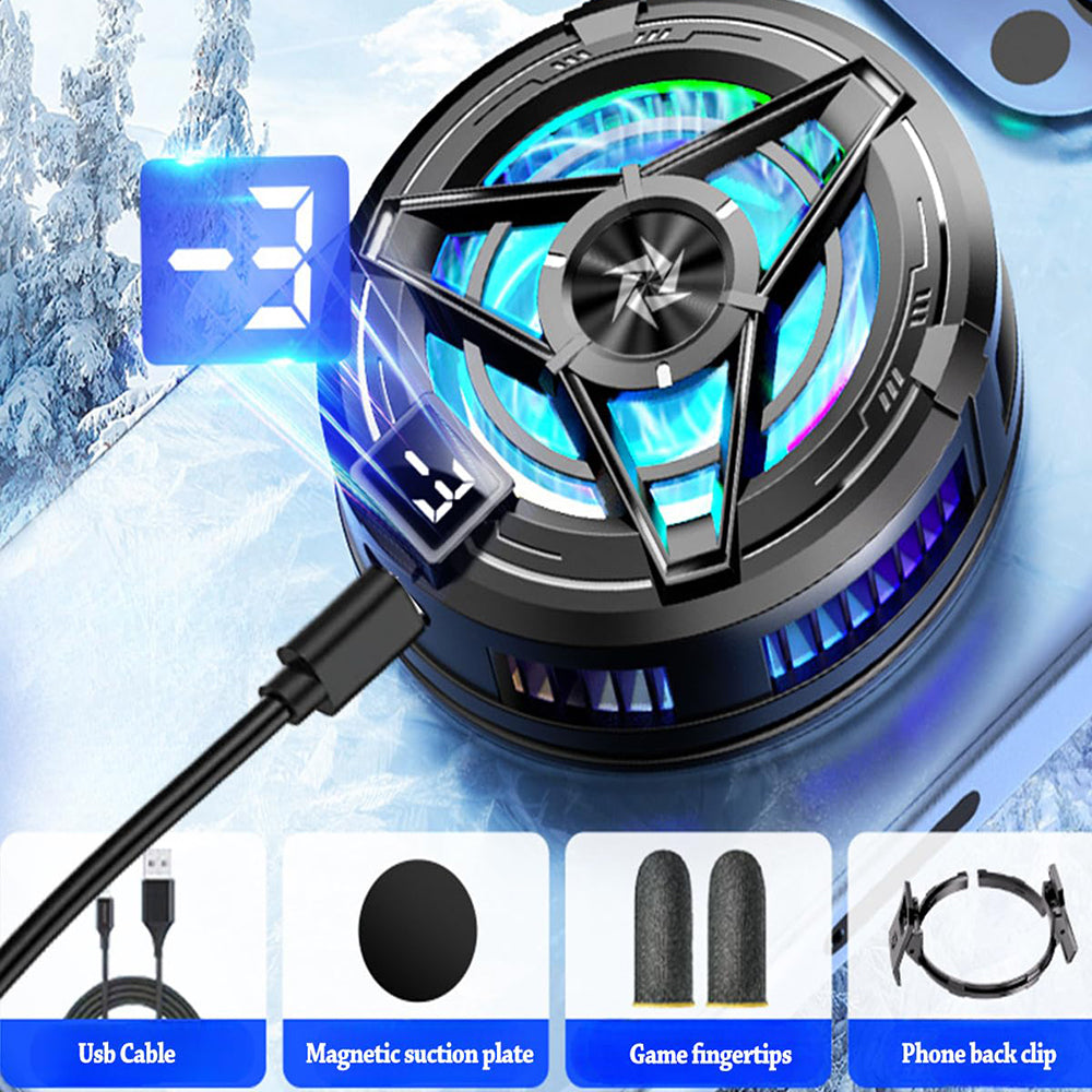 Gaming Telefon Cooler Techsuit SL17, Sort
