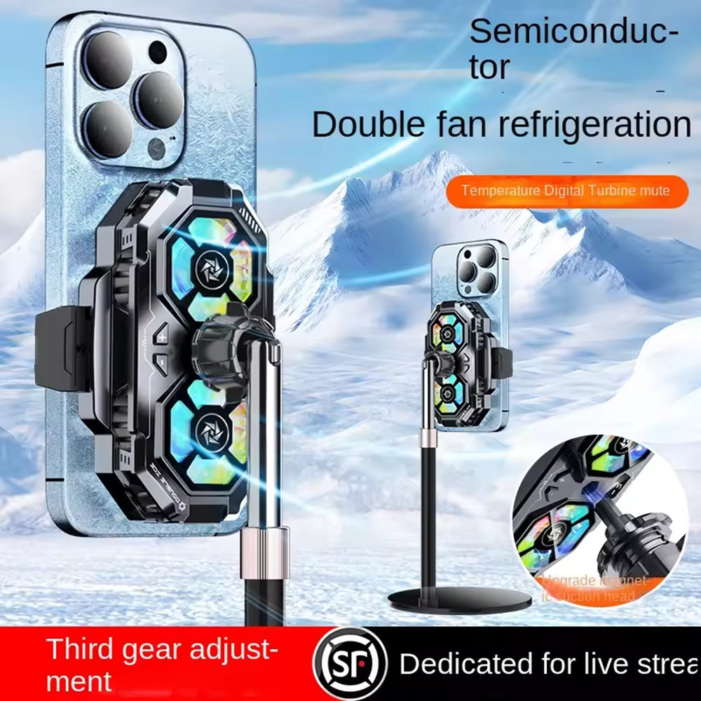 Gamingtelefonkøler Techsuit SL22, Sort