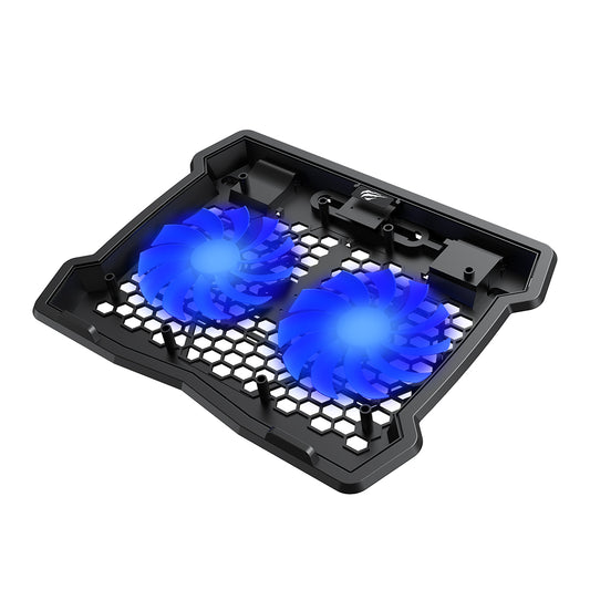 Cooler HAVIT F2075 til Laptop 10inch - 15.6inch, Sort