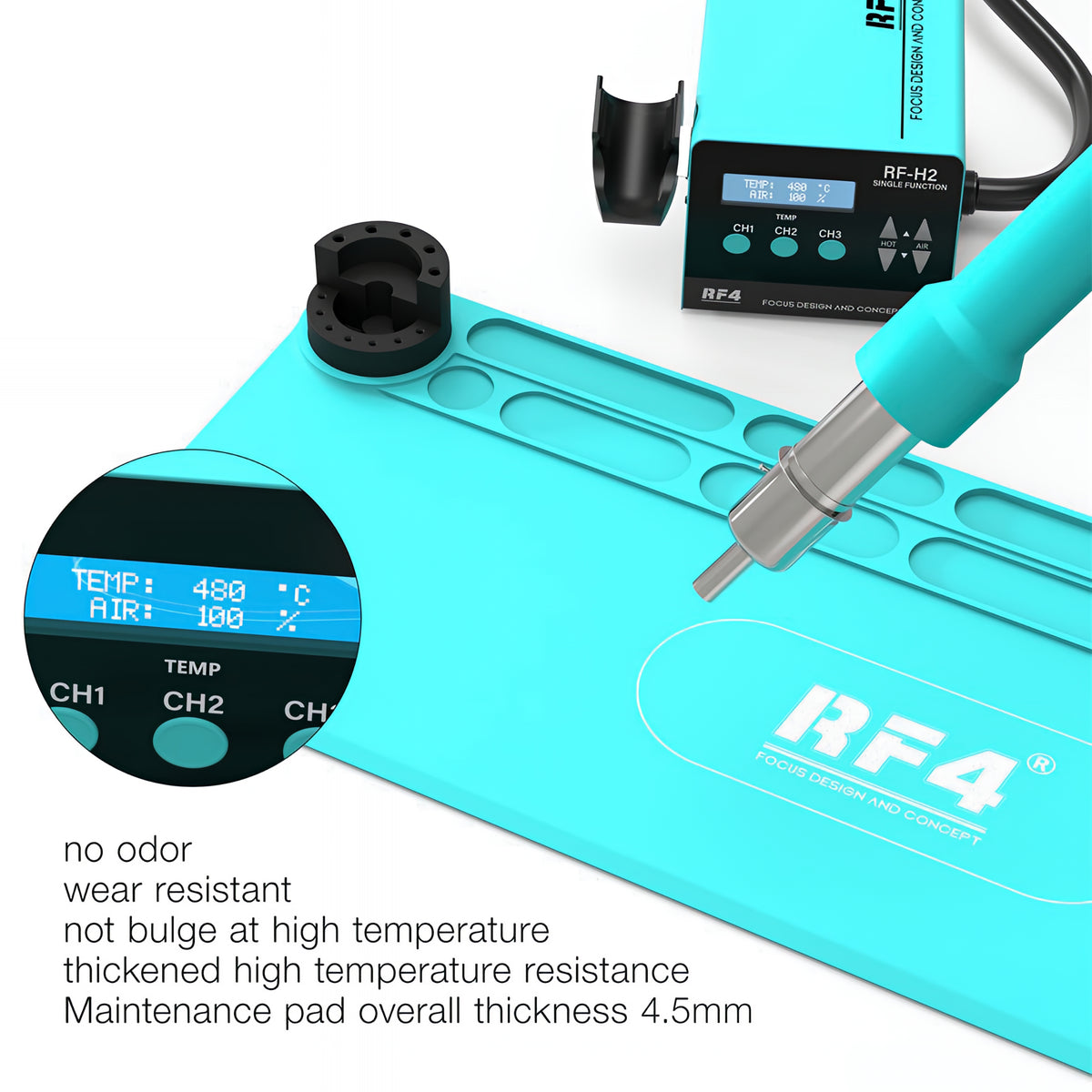 Servicemåtte RF4 RF-PO16, 80cm x 30cm
