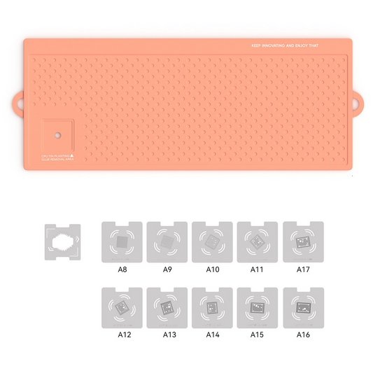 Servicemåtte RF4 RF-PO32 med BGA-net (Model A8 - A17), 50 cm x 20 cm