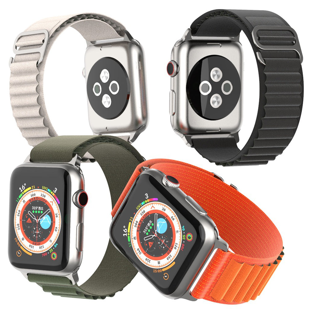 Techsuit W037 Men's Strap for Apple Watch 42mm / 41mm / 40mm / 38mm Series, Orange